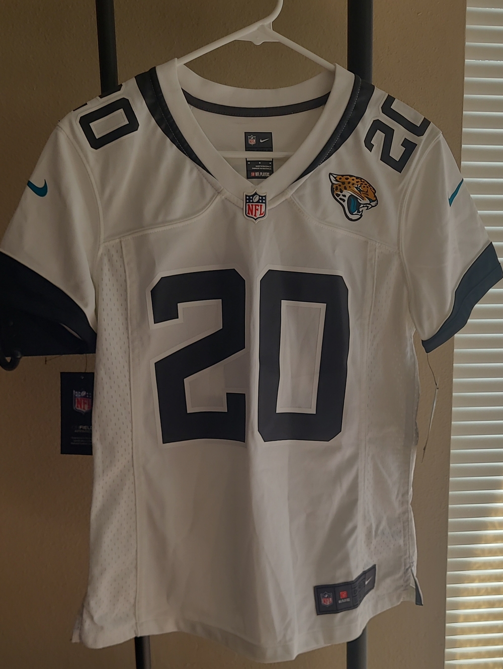 NFL Nike Players Jacksonville Jaguars #20 Ramsey Women's Football Jersey